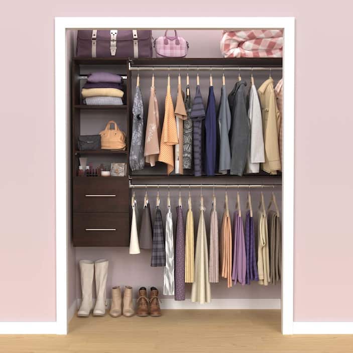 Shelving system top home depot